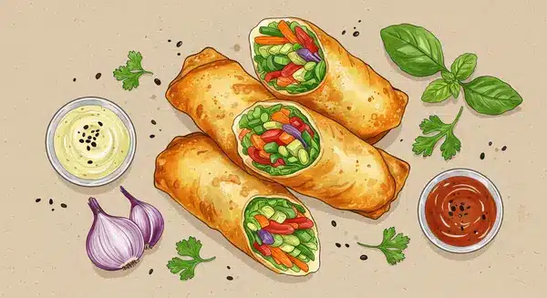 Vegetable Egg Rolls