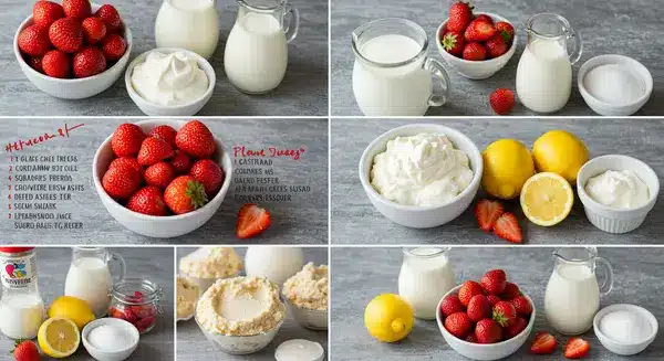 Strawberry and Cream Ice Cream Recipe