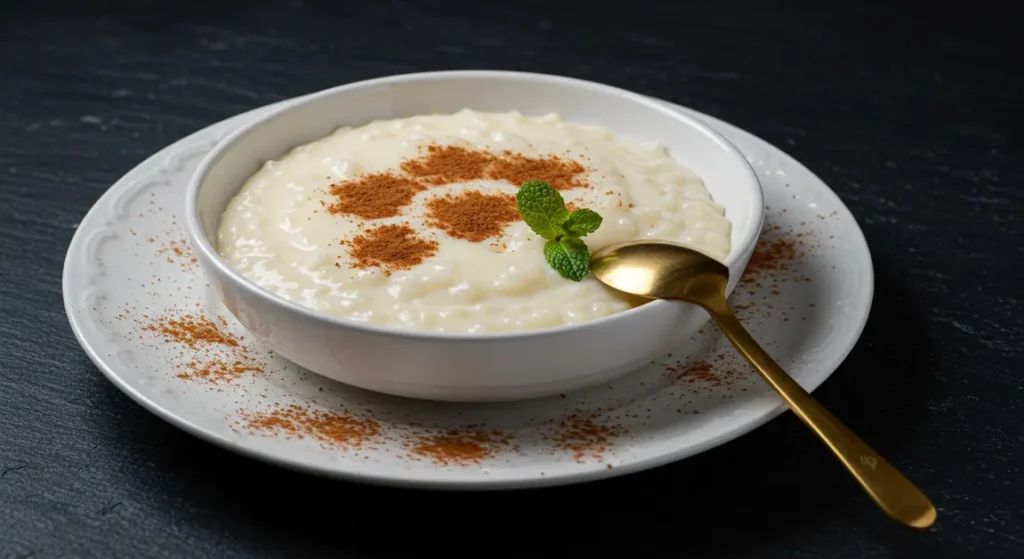rice pudding with condensed milk