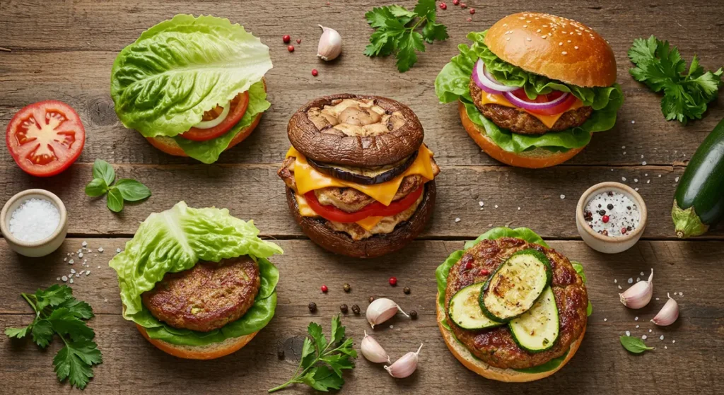 low-carb hamburger recipes