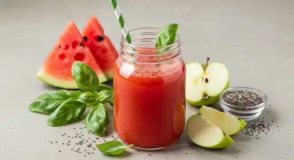 Watermelon juice recipes.