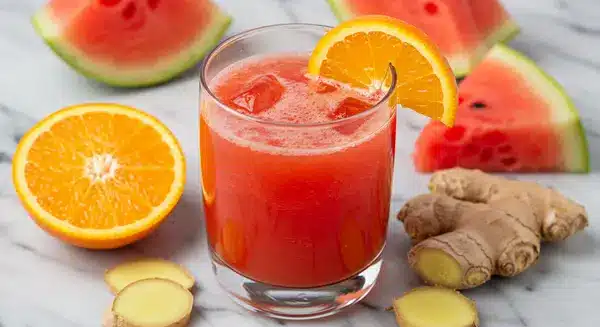 Watermelon juice recipes.