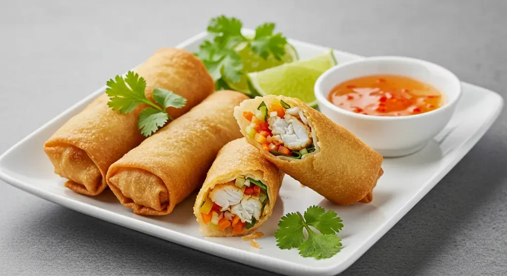 Fish Spring Rolls