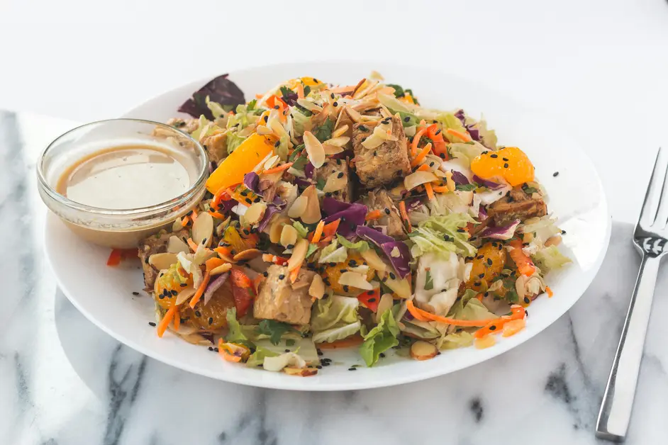 korean tofu salad