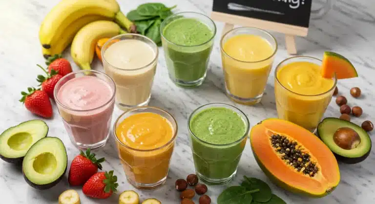 quick smoothie recipes for breakfast