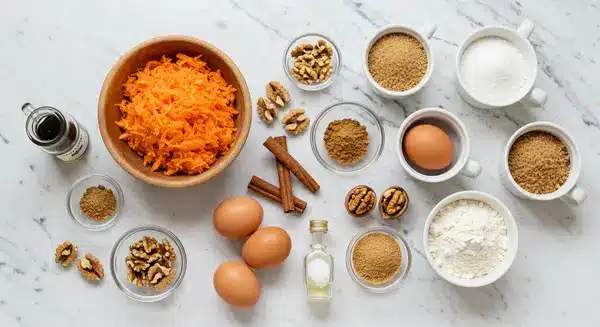 carrot walnut cake