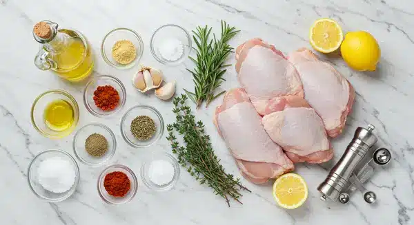 ingredients of chicken thigh keto recipe