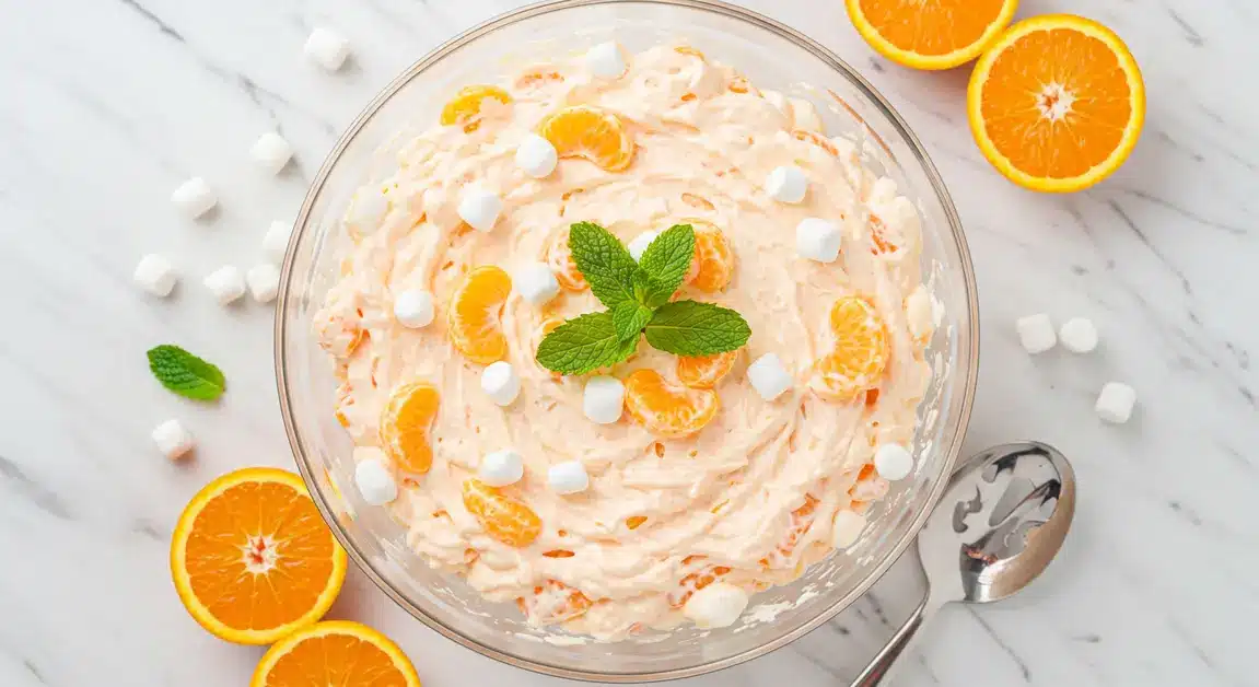 orange dreamsicle salad