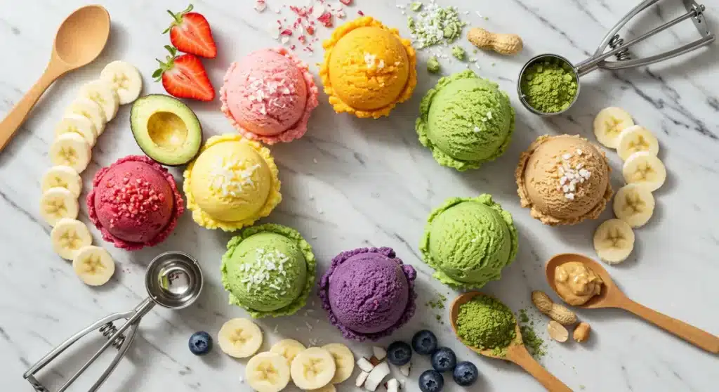 healthy ice cream recipes