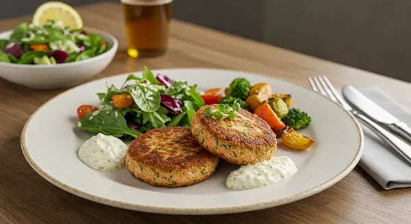 gluten-free salmon patties
