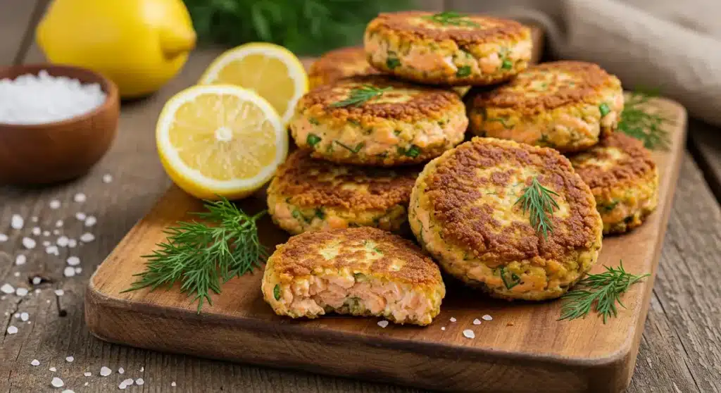 gluten-free salmon patties