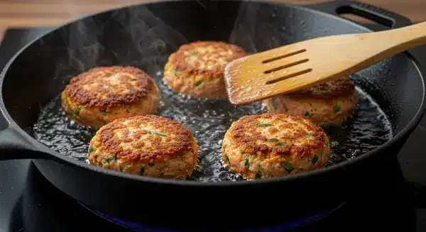 gluten-free salmon patties