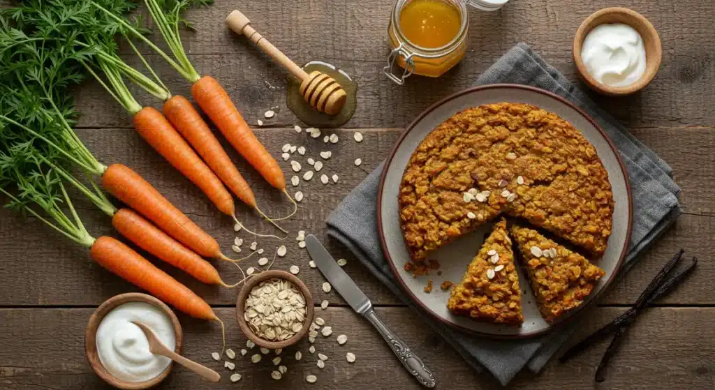 carrot cake with oats