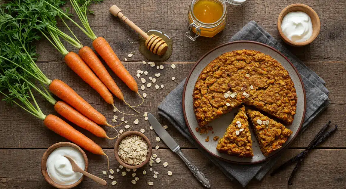 carrot cake with oats
